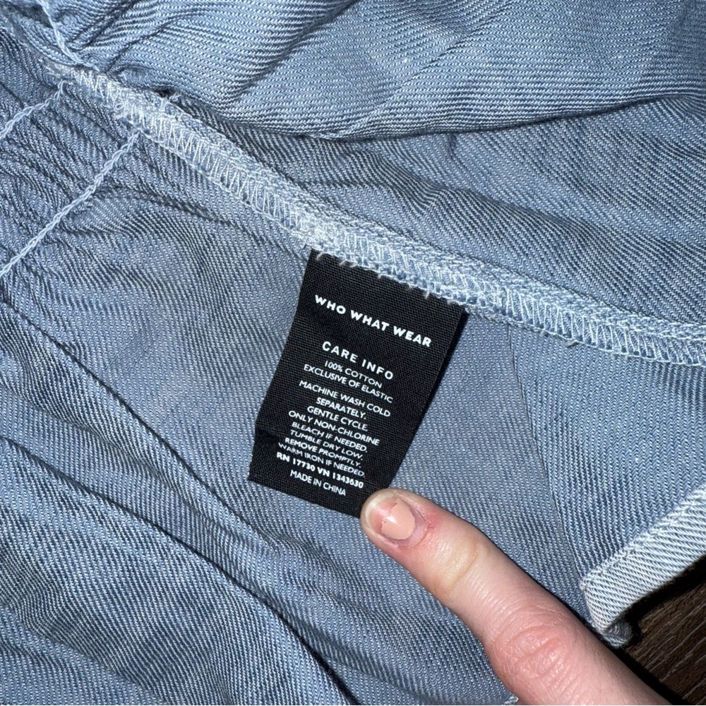 NWT Who What Wear Cotton Top - Picture 5 of 6